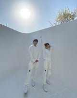 FLOVER TRANING PANTS (IVORY) (6555028652150)