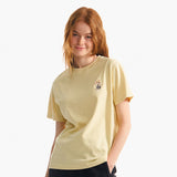 ウィティーバニーワッペンTシャツ／WITTY BUNNY WAPPEN T-SHIRT [YELLOW]