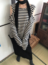 Daily slit cargo bendable long skirt