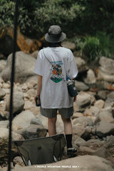 コラボ x SUPERPILI328 "トレッキングナウ" Tシャツ / Collab x SUPERPILI328 "TREKKING NOW" T-shirt