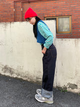 バーダントストライプTシャツ