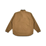 [UNISEX]“SECURITY” Cyclist Half-Zip Pullover (Brown) (6655771607158)