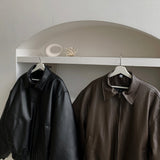 Holly Over Leather Jumper (2color)