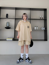 オーバーフィットエンブロイダードTシャツ