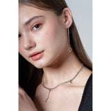 CIRCLE LINE DROP EARRING (6618487816310)
