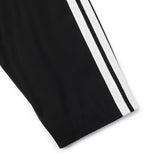 [UNISEX] Satin-Trimmed Padded Racing Jacket (Black)