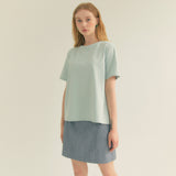 スタンダードロゴラウンドネックTシャツ / Standard Logo Ronud Neck T-shirt (Mint)