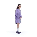 939 LOGO SWEAT SHORTS (LAVENDER) (6599862812790)