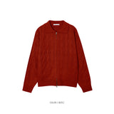 jermi two way zipper kara knit