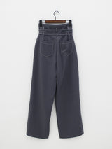2ベルトワイドスラックス / Two Belt Wide Slacks (3color)