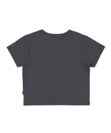 [NF] FAVOR CROP TEE (CHARCOAL)_F23QB489