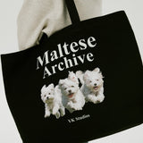 マルチーズアーカイブエコバッグ / Maltese archive ecobag