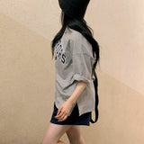 レタリングボクシーTシャツ