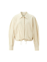 ラウンドスリーブシャツ / Round sleeve shirts - Butter cream