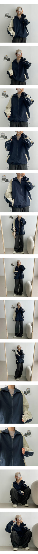 ラブルピンラインカラージャンパー/Rubble Ping Line Color Jumper