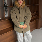 ASCLO Himalayan Fur Hood Jacket (3color)