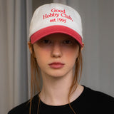 ウォッシュドボールキャップ / GHC WASHED BALL CAP_TWO TONE RED