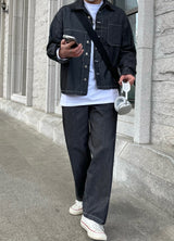 DEFデニムルーズフィットジャケット/DEF DENIM LOOSEFIT JACKET