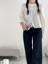 Punching Blouse (2 colors)