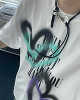 オンリーハートショートスリーブTシャツ / SO Only Heart Short-Sleeved T-Shirt (2 colors)
