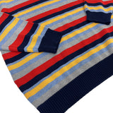 カラフルストライプニットウェア/OWN Colorful Striped Knitwear (2 colors)
