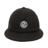 NUVOLINO FLEECE BUCKET HAT [BLACK] (6612857192566)