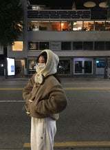 [BELLIDE MADE] Bubble tteokbokki short jumper and jacket. Jacket