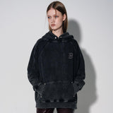 ビンテージウォシング パーカー / vintage washing hoodie [black]