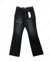 セミデストロイドブーツカットデニム/MG605 Semi Destroyed Bootcut Denim