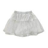 Mini cancan lace skirt
