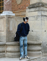 ASCLO Mix Washing Denim Pants