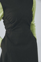 シャーリングロコドレス / Shirring Roco Dress [Olive]