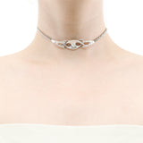SPACE CHAIN CHOKER ( silver 925 ) (6629510119542)