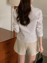 FV Basic Slim Line Crop Shirt (5color)