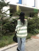 crack light blue washing dart wide denim pants