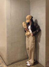 [BELLIDE MADE] Colorful Cotton Cargo Pants