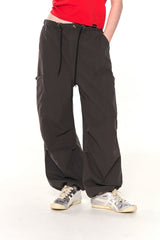 VINTAGE PARACHUTE CARGO PANTS (KHAKI)