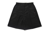 ワイドバミューダパンツ/WIDE BERMUDA PANTS_BLACK