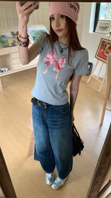 ピンクリボン半袖Tシャツ