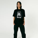 ブラック エルグノミックスTシャツ