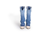 デニムレッグウォーマー / DENIM LEG WARMER (MID BLUE)
