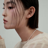 3mmパールネックレス/3mm pearl necklace