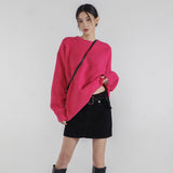 (UNISEX) サイレンスウールオーバーニット
