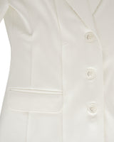 ローエッジスリムジャケット / Raw Edge Slim Jacket _ White