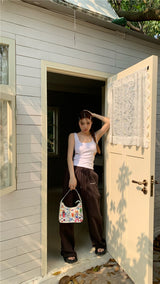 side split sleeveless top