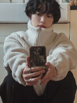 バルーンフィットフリースカーディガン (3 color)