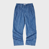 バータック デニムパンツ/BAR TACK DENIM PANTS (MID BLUE)