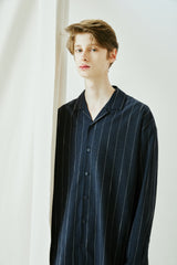 CLEAR STRIPE LINEN SHIRT (6538802921590)