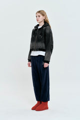 CHERRY TERRY JOGGER PANTS [DARK NAVY]