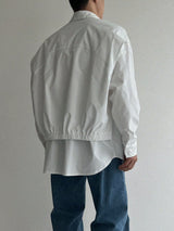 layered box shirt(2colors)